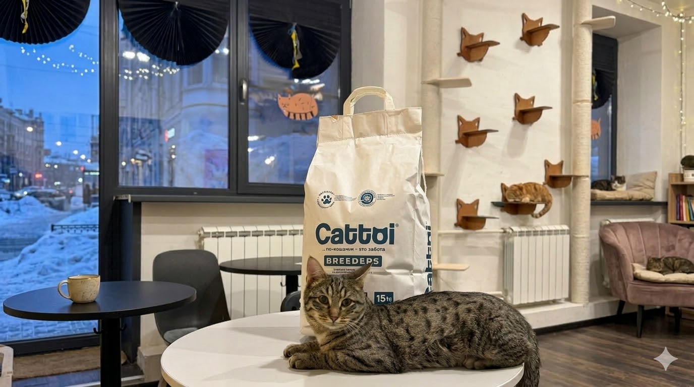 Забота о каждом хвостике: наша поддержка «Котобюро» 