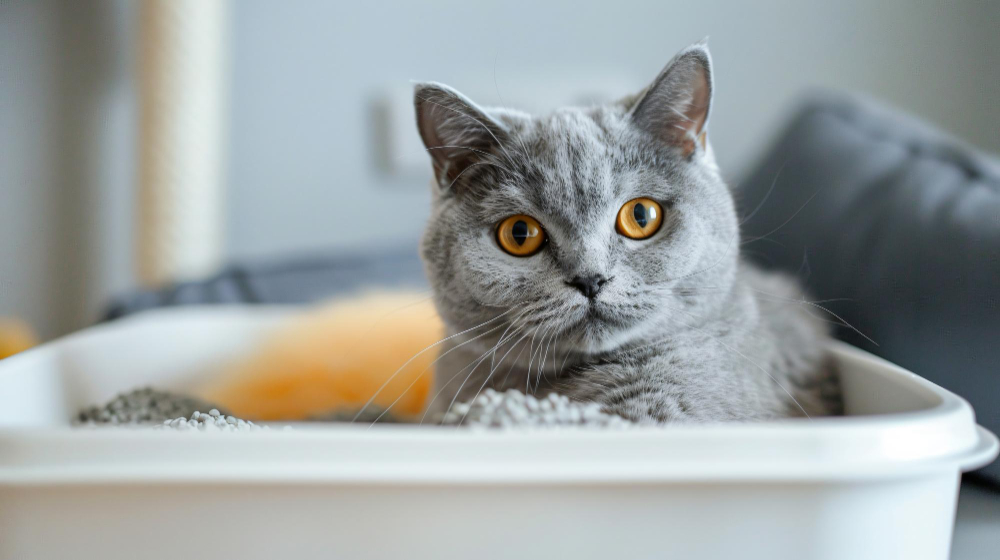 Кот орет перед походом в туалет по большому