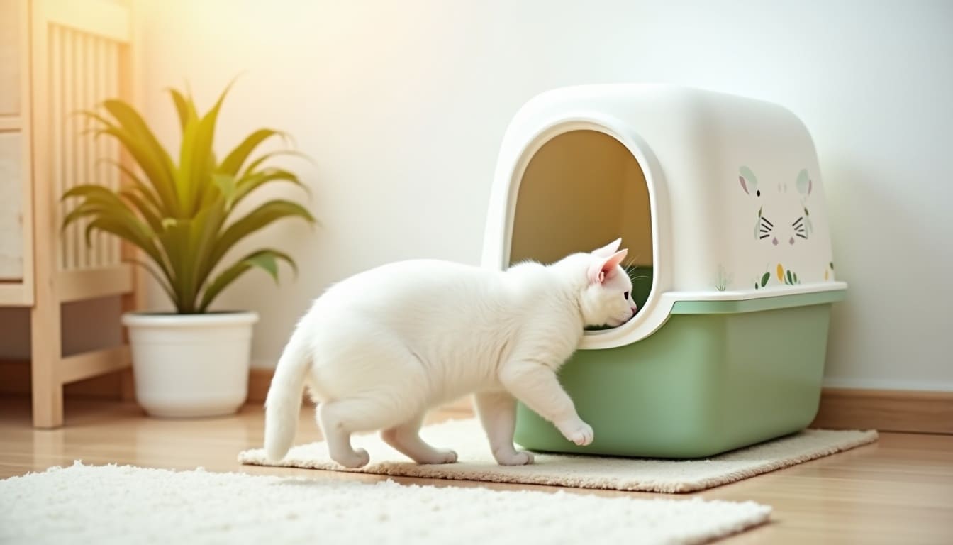 Как выбрать подходящий туалет для кошки